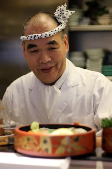 Chef Shiro di Poporoya