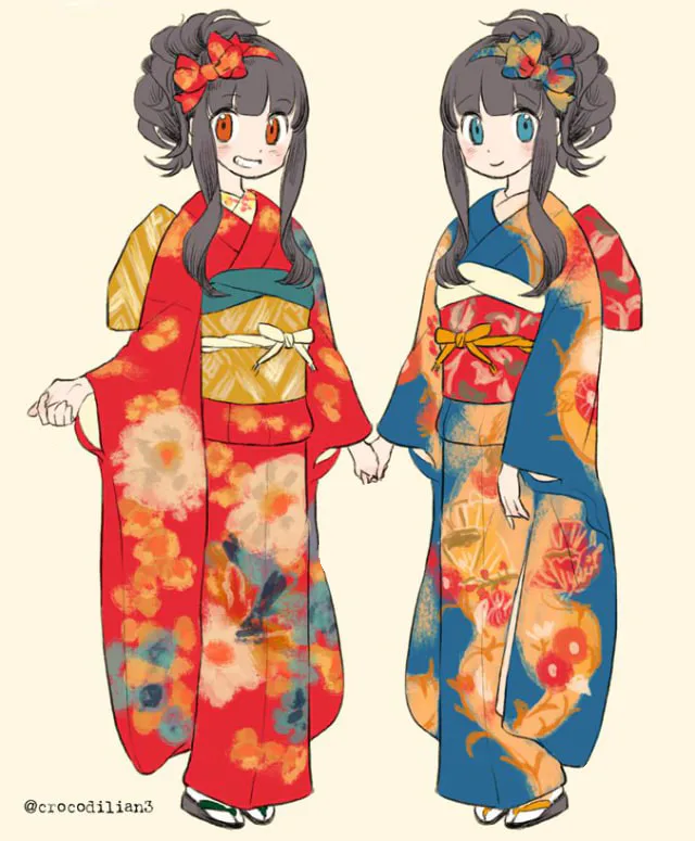 artwork kimono