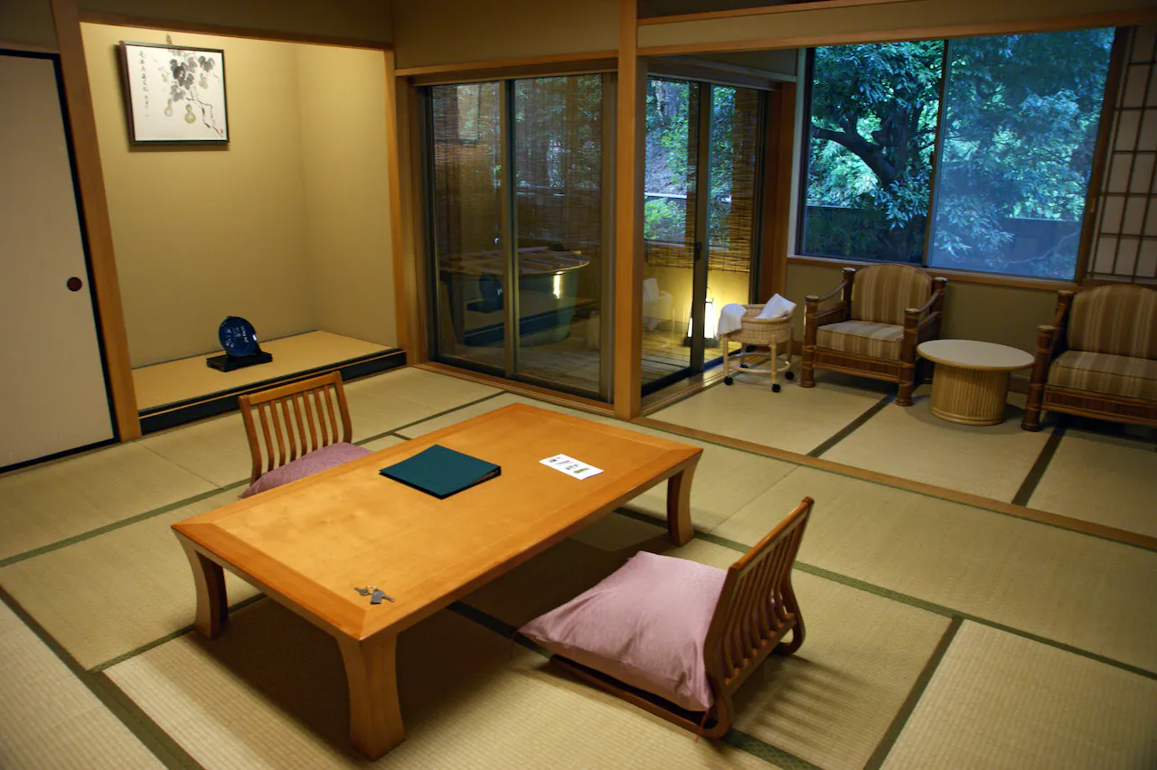 Interno di un Ryokan